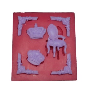 Königlich Dekoration Silikonform